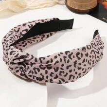 1pc Korean Style Wide Edge Headband Hair Clip, Criss-Cross Fabric Hairband, Versatile Elegant Hair Accessory For Outing