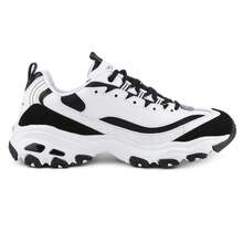 Skechers Giày thể thao thường ngày giảm xóc nhẹ D"LITES Series dành cho nam, giày du lịch ngoài trời, kiểu 52675-WBK - Đen/trắng - Xem 2