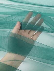 1 buc. Material transparent pentru perdea, lungime 8 m, verde închis, versatil pentru fundaluri de petrecere, arcadă de nuntă, decorațiuni interioare, petrecere de ziua de naștere, fundal pentru ceremonie, decorațiuni pentru masă, recuzită pentru fotografie, material transparent de culoare solidă - Verde inchis - Vizualizare 7