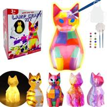 2025 New Arrival - Popular Selling, DIY Creative Bear & Rabbit Shaped Night Light, Luminous Model, Handmade Gift Choice, Birthday Gift - Holiday Gift - Gift - Toy