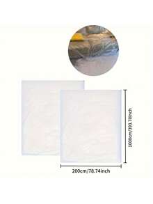 1 Pieza, Funda protectora de plástico impermeable para muebles - Protege autos, camas y sofás - A prueba de polvo y - Protectores de muebles, Vuelta a la escuela, Útiles escolares, Útiles de oficina. Para la escuela, la oficina, el hogar, los viajes, la bolsa, la organización, el almacenamiento.