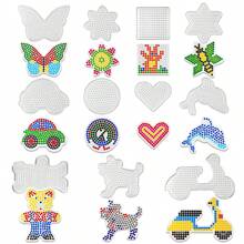 Juego de 800 piezas/4000 piezas de cuentas de fusión de 5 mm - Juego de Arte Pixel de 48 colores para hacer manualidades de puzzles 3D, joyería, regalos artesanales - Ideal para fiestas de carnaval, Halloween y Navidad