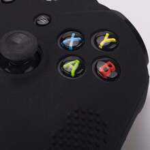 1 Set Compatible With Xbox One Controller, Including 1 Game Protective Case + 2 Joystick Caps, Anti-Slip Design For Enhanced Gameplay Experience - Multicolor - View 3