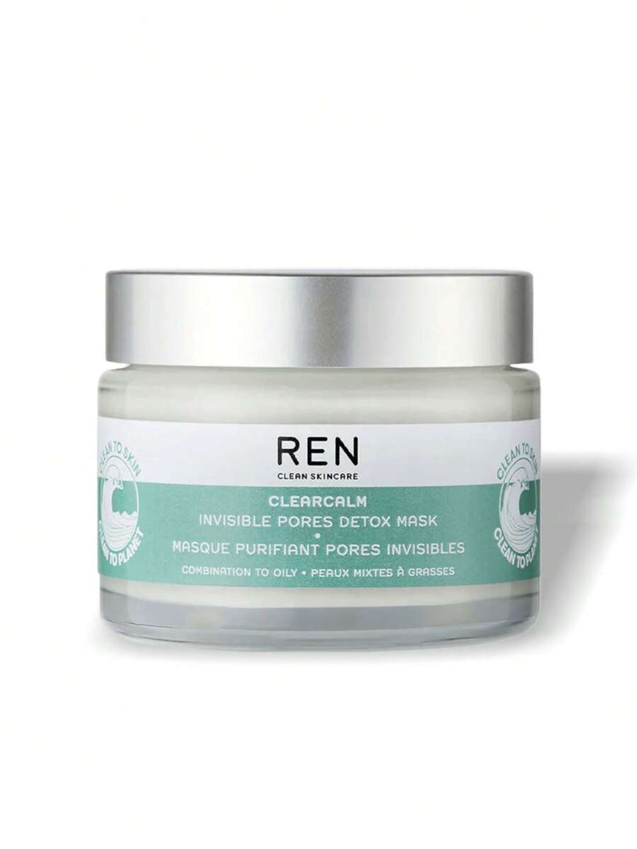 REN Clean Skincare Clearcalm Invisible Pores Detox Mask 50 Ml - White - View 1