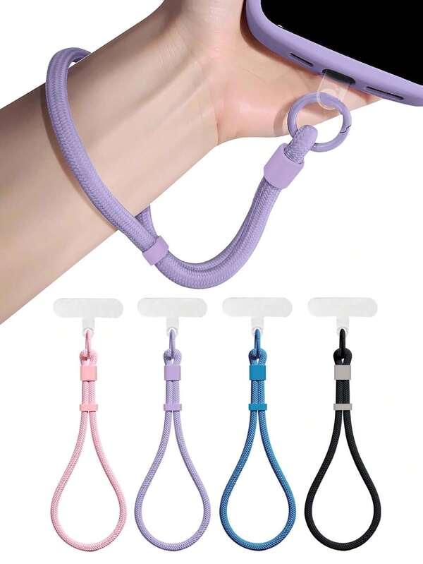 1 Pezzo Dopamina portachiavi con laccetto da polso antilurto, pendente per catena da polso, accessorio da appendere per telefono, stile Ins, regolabile, rinforzato, universale per le donne