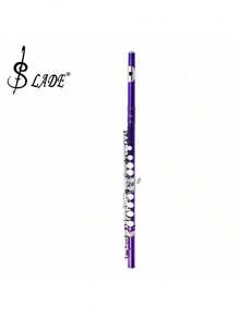 SLADE Multicolor Option Reedcandy 16-Hole Flute With E Key, C Key, White Copper French Tone Holes, Professional Performance & Exam Use (Accessories Included) - Multicolor - View 8