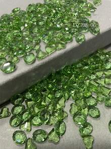 20pcs K9 Nail Rhinestones, Assorted Asymmetrical Shape Shiny Decorative Nail Gems, Ice Candy Asymmetrical Shaped Transparent Bottom Nail Art Studs Nails Nail Supplies - Multicolor - View 16