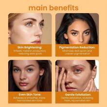 3pcs VALITIC Kojic Acid Dark Spot Remover Soap Bars With Vitamin C, Retinol, Collagen, Turmeric - Original Japanese Complex Infused With Hyaluronic Acid, Vitamin E, Shea Butter, Castile Olive Oil. - 薑色 - 查看 7