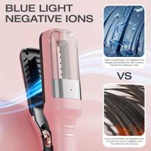 1 Stück Drahtloser Original Split End Haartrimmer Aufladbar Heimwerkzeug Haarschneidemaschine für trockene, beschädigte, spröde, brüchige, glatte, lockige, krause Haare Akku-betriebener drahtloser Split End Haartrimmer, Split End Haartrimmer, entfernt beschädigtes Haar, Haarpflege-Behandlung, Zerlegetool