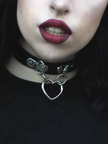 Women's Fashion Classic Black Pu Leather Collar Necklace Gothic Minimalist Necklace Daily Wear Costume Accessories Cat Collar Role Play Accessories Sexy Lingerie Accessories