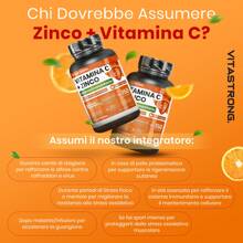 Vitamin C 1000mg With Zinc Vitastrong, 150 Vegan Tablets (5 Month Supply), High Dose For Immune Defenses, Premium Quality With Pure Vitamin C - 其他 - 查看 8