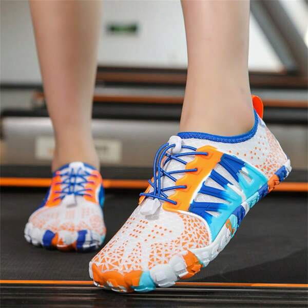 Zapatos de agua multifuncionales para deportes acuáticos, senderismo, natación y yoga, de cinco dedos, para unisex.