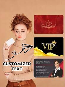 Personalizowana karta plastikowa PET, spersonalizuj swoją ekskluzywną kartę, wodoodporna karta z materiału PET, odpowiednia do kart promocyjnych w centrach handlowych, kart VIP do sklepów, kart po przepracowanych godzinach, wizytówek związanych z pracą, kart zespołowych, pocztówek na prezenty dla przyjaciół, na powrót do szkoły, artykułów szkolnych, artykułów biurowych i szkolnych, dekoracji świątecznych