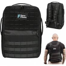 2025 Hottt New Arrivals:Force Fitns Rucking Backpack And Weights, Ruck Plate Carrier Rucksack For Men & Women, Weighted Backpack For Rucking, Running, Walking, Strength & Cardio Workouts For AthletBackpack OnlyBackpack Only - Bildfarbe - View 1