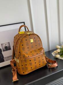 2025 New Bear Design Backpack, Fashion Versatile Commuter Bag, Large Capacity Bookbag For College Students