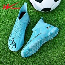 STARNOVO Tachones de fútbol/fútbol unisex, suela de camuflaje, moda deportiva, cuello elástico para comodidad, zapatos de fútbol profesionales para entrenamiento y partido (Nota: La parte de camuflaje en la suela es aleatoria)