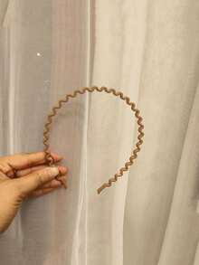 Frosted Multi-Color Fashion Hair Pressing Headband Invisible Wave Headband Summer Sports Face Washing Short Hair Headband Hair Hoop - Multicolor - View 5