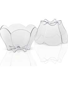 10/25/30/50 Piezas Vasos de postre mini de 70ml de plástico transparente para fiesta, yogur, parfait, pastel de queso, pudín, gelatina y aperitivos