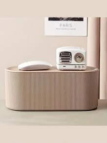 Multifunctional Nordic Style Plastic Cable Management Box, Desktop Organizer, Suitable For Wire Organization And Storage, Large Capacity For Hiding Sundries, Dustproof And Insulated Design, Suitable For Office Desks, TVs, Computers, USB Hubs And Power Strips, Space-Saving Home Organization Solution., Back To School