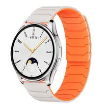 20mm 22mm Magnetic Strap Compatible With Huawei Watch GT5 GT4 5Pro 3 46mm Silicone Band Compatible With Samsung Galaxy 7 6 5 4 40mm 44mm Sport Bracelet