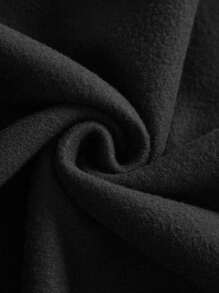 Felpa con cappuccio oversize da uomo, felpa con cappuccio nera di moda da strada, felpa con cappuccio casual con stampa in inglese della California, maniche lunghe, grafica in inglese versatile, con coulisse nera, abbigliamento sportivo da uomo, stile Y2K, adatto per uso quotidiano, autunno inverno