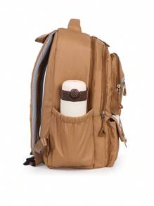 Capybara Kids Backpack, Fashionable & Versatile Large Capacity Boys' School Bag, Lightweight Girls' Rucksack For Elementary Students, For Back To School