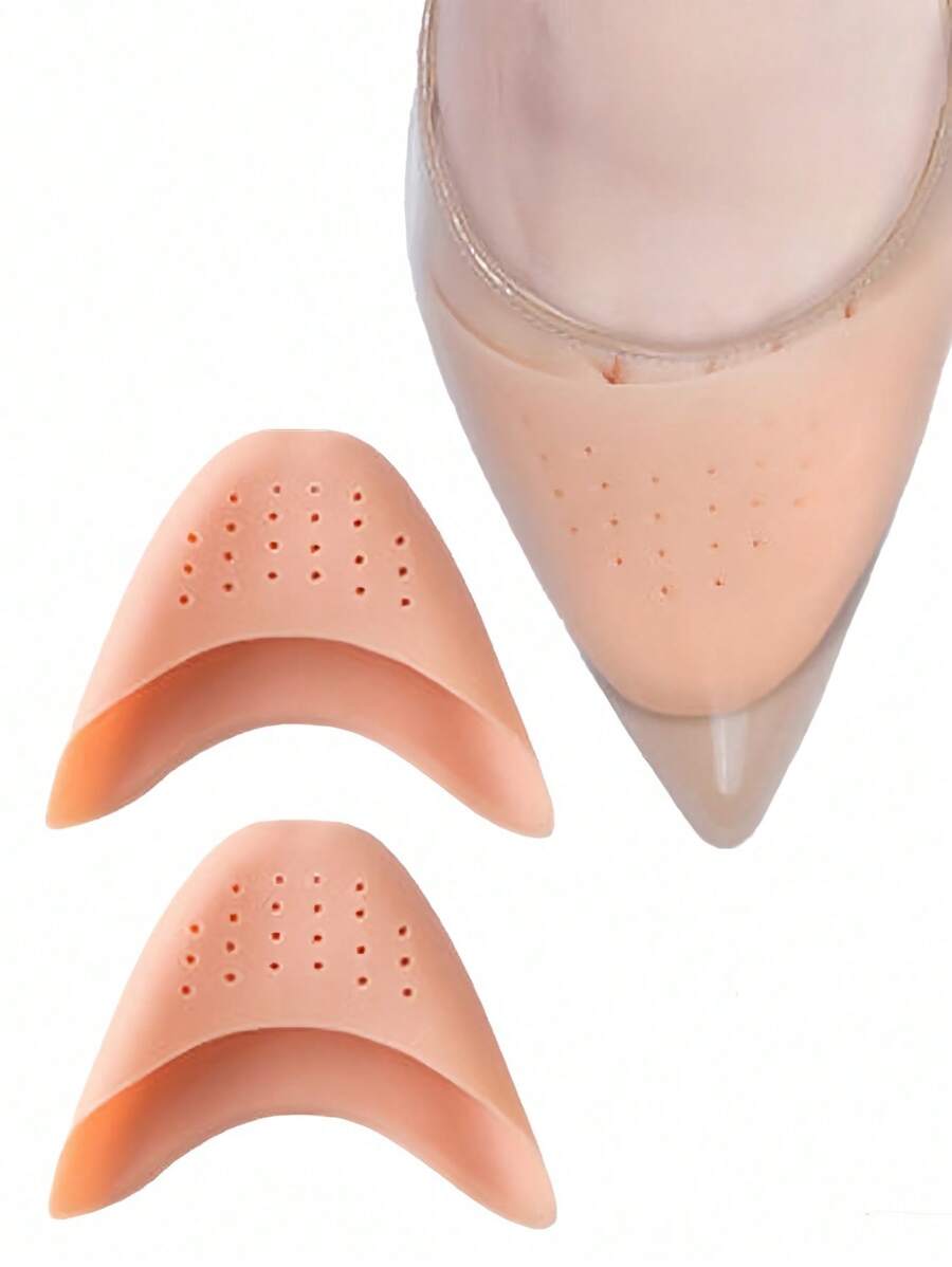 1-3 Pairs Toe Protector Caps, Silicone Toe Sleeves To Prevent Shoe Friction & Blisters, Cushion For High Heels, Fit Small To Large Toes