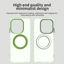 Gorgeous, Colorful, Luxurious And Fashionable Magnetic Phone Case, Compatible With Various Phone Models,International Version, Not The Domestic Version - Green - View 8