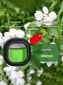 1 pieza Difusor de aceites esenciales aromáticos portátil para auto, mantiene el aire fresco en el coche, aromaterapia, se puede usar durante todo el año