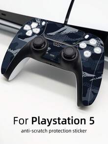 1 套 2 件防刮 PlayStation 5 控制器贴纸 - 时尚动漫风格设计，适用于 DualSense 控制器 - 彩色 - 查看 8
