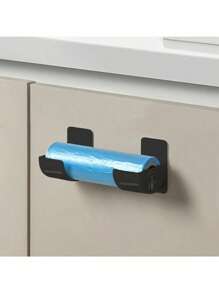 2Pcs/Set Non Perforated Garbage Bag Storage Rack, Adjustable Gap Kitchen Storage Rack, Suitable For Garbage Bags, Cling Film, Umbrellas, Rolling Pin Storage Rack, Cling Film Shelf, Kitchen Shelf, Sink Storage Rack, Closet Kitchen Organizer, Kitchen Storage And Organization, Kitchen Small Tools, Kitchen Storage Container,Mother's Day,Gift For My Mother