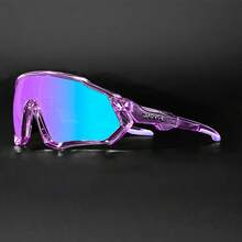 Gafas de bicicleta unisex KAPVOE, adecuadas para carreras, ciclismo de montaña y deportes al aire libre - Lente de unicolor, también adecuadas para ciclismo, conducción, pesca, running, golf, playa, béisbol y otros deportes - Multicolor - Ver 6