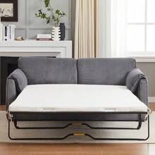 79.13-Inch Sleeper Sofa Bed Comfy Pull Out Futon Couch Bed  Modern  Recliner Sofa Multi-Functional  For Living Room-8839 - Multicolor - View 1