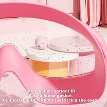 NetHong Kids Anti-Fog Swimming Goggles Pool Swim Adjustable Glasses Children Girl&Boys~ - Pure Pink - View 5