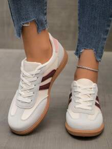 Damen leichte, bequeme Slipper für den Sommer, rutschfeste Patchwork Outdoor Sportschuhe, geeignet für Frühling und Herbst