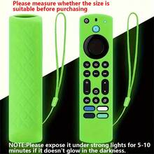 1pc Glow-In-The-Dark Silicone Remote Case For Fire TV Alexa Voice Remote, Fire TV Omni Series, TV 4-Series Remote, Compatible /Insignia Fire TV Remote With Lanyard Insulation,Galentines,Puppy,Carnival,Party Decorations,Kitchen Decor,Household Items - Multicolor - View 14