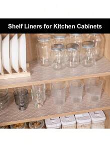 1 Roll Cherry Blossom Shelf Liners, Washable Refrigerator Mat, Waterproof Oil-Proof And Stain-Proof Cuttable Drawer Mat, Non-Slip Fridge Liner Mats Cover Pads For Freezer Glass Shelf Cupboard Cabinet, Home Kitchen Supplies/Room Decoration,Home Decor,Bedroom Decor,Room Decor,Stick On Tiles,Poster,Wall Prints,Room Decor Bedroom ,Dehumidifier For Home