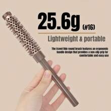 3 In 1 Small Round Brush Kit, 3/7 1/2 5/8 Inch Barrel HairBrush For Blow Drying, Soft Bristles Style Volumize Hair Brush For Women Men, Short Hair, Bangs, Roots, Curling, Straight - #11/ #13/ #16 Round Brush Set