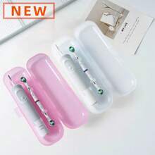 1/2/3Pcs Travel Electric Toothbrush Storage Box ,Portable Travel Container Simple Toothpaste Storage Box, Portable Toothpaste Container Case Safely Store Toothbrush Heads Suitable ,For Daily And Travel Camping Home Business Back To School - Multicolor - View 17