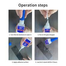 1/2pcs 401 Super Glue, All-Purpose Waterproof High Temperature Resistant Adhesive, Suitable For Bonding Metal, Plastic, Ceramic, Rubber, Wood, Acrylic, Billiard Balls, Hair Accessories, Jewelry, Shoe Repair