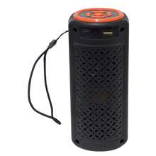 BUYTITI Portable Bluetooth Speaker, Flame-Like LED Light - Orange - View 4