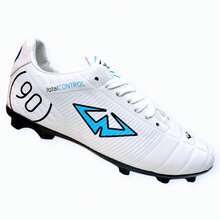Tenis Futbol Tacos Tachones  Weasley Negro Blanco Modelo 90 Cosidos - Blanco Cielo - Ver 5