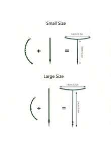 4/8 piezas Soportes de plantas Aros de soporte de plantas Marcos de soporte de plantas Enrejado