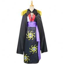 Pirate King Snake Princess Cosplay Costume, Empress Boya Hancock Cosplay Black Suit, Halloween Performance Costume