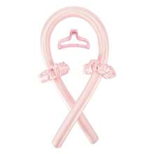 4 Pieces Of No-Heat Curling Irons Set, Headband No-Heat Ribbon Curling Irons, Hair Curls With Hair Claws, Slouchy Person Natural Soft Wave DIY Hair Curl Styling Tool, Suitable For Overnight Sleep,Back To School,Travel Holiday Essentials,Hair Accessories For Women,Hair,Travel,Hair Products,Hair Tools,Hair Stuff,Barber,Barber Accessories,Barbershop,Hairdressing Equipment - Multicolor - View 13