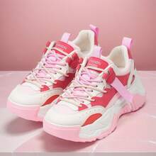 Women Casual Shoes - Coral Pink - View 2