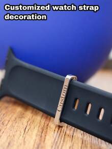 Custom Watch Band Charm,Personalized Watch Charm Accessories,Customized Smart Watch Charm,Strap Decoration,Customizable Birthday Gifts,Wedding Gifts,Anniversary Gifts,Valentine's Day Gifts,Mother's Day Gifts, Father's Day Gifts,Suitable For Him/Her,Bridesmaids,Boyfriend,Girlfriend,Bestie,Colleague,Women,Men,Students,Jewelry & Watches,Season Picks,Elegant Outfit - Style a - View 6