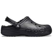 Crocs Unisex Baya Lined Clog - màu đen - Xem 1