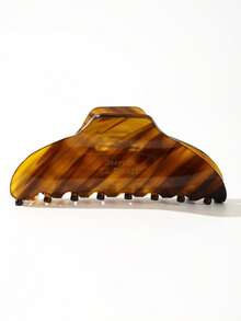 1pc Women's Multi-Color Letter Acetate Hair Claw Clip, Vintage Minimalist Elegant Summer Hairpin, Fashion Versatile Personalized Clip, Suitable For Daily Home Decor, Outdoor Leisure, Commuting, Dating, Casual Fall Winter Hair Clip Hair Accessories For Women For Vacation Outfits Woman - Multicolor - View 15