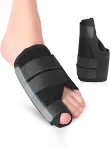 Toe Separator Socks With Built-In Support Panels, Adjustable Elastic, Anti-Friction, Comfortable Toe Area